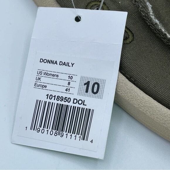 Sanuk Donna Daily Slip On Shoes NWT 10 - Picture 2 of 6